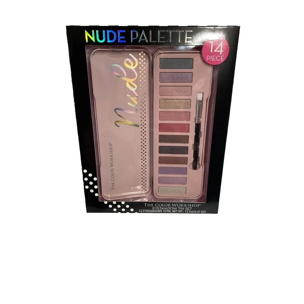 color workshop 12 color eye shadow NUDE palette‎